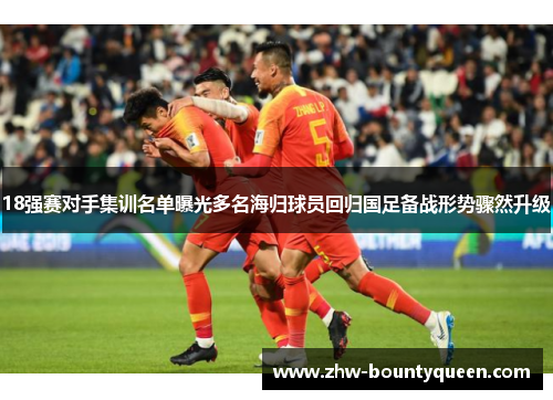 18强赛对手集训名单曝光多名海归球员回归国足备战形势骤然升级 18强赛对手集训名单曝光多名海归球员回归国足备战形势骤然升级